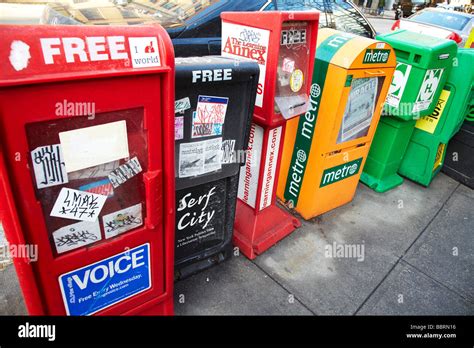 Used Newspaper Boxes 